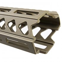 Madbull Strike Industries M4 GBBR Strike Rail 15.5 Inch - Dark Earth