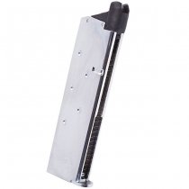 Marui M1911 Government GBB 26rds Gas Magazine - Silver