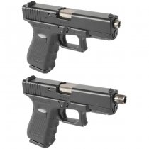 Nine Ball Marui G19 Gen 3 / Gen 4 GBB Non-Recoil 2-Way Outer Barrel NEO - Grey