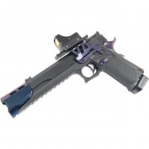 Nine Ball Marui Hi-Capa / 1911 GBB Omega Round Trigger ZANSHIN - Purple