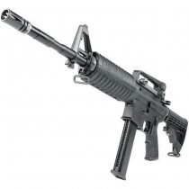 WE M4A1 PCC Gas Blow Back Rifle - Black