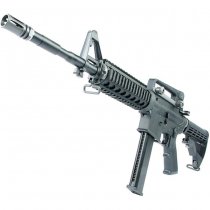 WE M4A1 RIS PCC Gas Blow Back Rifle - Black