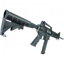 WE M4A1 RIS PCC Gas Blow Back Rifle - Black