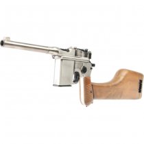 WE M712 Gas Blow Back Pistol - Silver