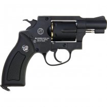 WinGun Revolver Co2 733 2 Inch Black Grip 6mm Version - Black