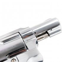 WinGun Revolver Co2 733 2 Inch Brown Grip 6mm Version - Silver