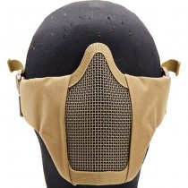 WoSport Half Face Mask Glory - Tan