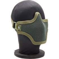 WoSport Half Face Mask V1 Single-Band Scouts - Olive