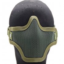 WoSport Half Face Mask V1 Single-Band Scouts - Olive