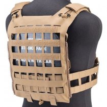 WoSport Lightweight SPC Tactical Vest - Coyote