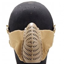 WoSport Tactical Half Face Mask - Tan