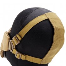 WoSport Tactical Half Face Mask - Tan