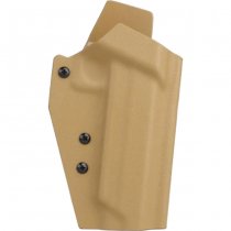 WoSport TTI 2011 Combat Master Lightweight Kydex Tactical Holster - Tan