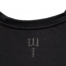 Pitchfork Trident Print T-Shirt - Black - L