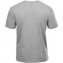 Pitchfork Trident Print T-Shirt - Heather Grey - 2XL