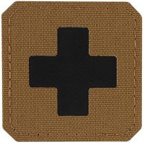 M-Tac Medic Cross Laser Cut Patch - Coyote / Black