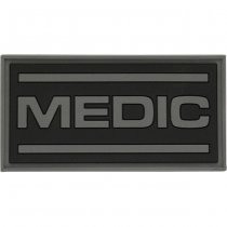 M-Tac Medic Rubber Patch - Black / Grey