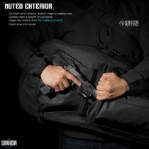 Savior Equipment Specialist Covert Single Rifle Case 38 Inch - Black