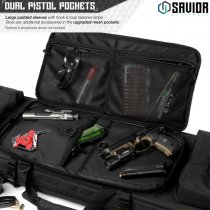 Savior Equipment Urban Warfare Double Rifle Bag 36 Inch - Black