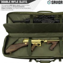 Savior Equipment Urban Warfare Double Rifle Bag 36 Inch - Olive