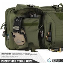 Savior Equipment Urban Warfare Double Rifle Bag 36 Inch - Olive