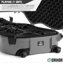 Savior Equipment Ultimate Guitar Case 45 Inch - Grey