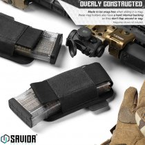 Savior Equipment AR-15/AK Mag Holder 2 Slot - Black