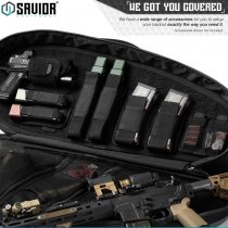 Savior Equipment AR-15/AK Mag Holder 3 Slot - Black