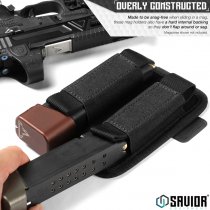 Savior Equipment Pistol Mag Holder 2 Slot - Black