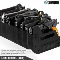 Savior Equipment Pistol Rack 6 Slots - Black