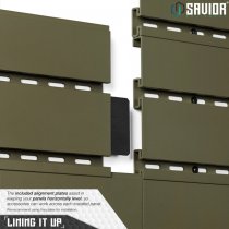 Savior Equipment Wall Rack System Panels - Olive