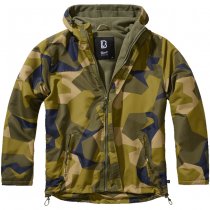 Brandit Windbreaker Frontzip - Swedish Camo M90 - 5XL