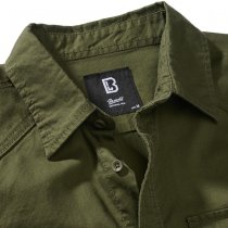 Brandit Flanellshirt - Olive - M