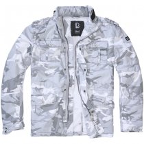 Brandit Britannia Winter Jacket - Blizzard Camo - L