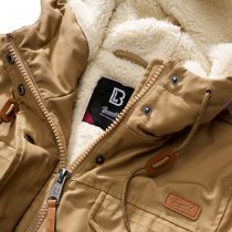 Brandit Ladies Marsh Lake Parka - Camel - L