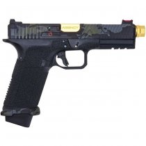 RWA Agency Arms EXA Gas Blow Back Pistol Ronin Gold Mid-Line Barrel Edition