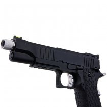 SRC Helios MK IV Hi-Capa 5.1 Gas Blow Back Pistol - Black