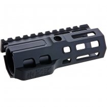 Dytac Marui MWS / GBBR / AEG SLR Rifleworks ION Lite M-LOK Handguard 4.75 Inch - Black