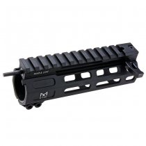 Maple Leaf WE / VFC / GHK M4 GBBR Front Charging M-LOK Handguard CNC 5.5 Inch - Black