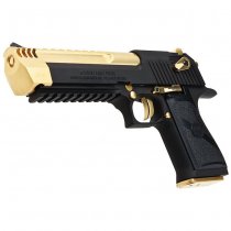 WE Desert Eagle L6 .50 AE Gas Blow Back Pistol - Black / Gold