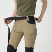 Helikon-Tex Women's OTP Outdoor Tactical Pants - Khaki / Black - XS - Long