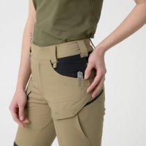 Helikon-Tex Women's OTP Outdoor Tactical Pants - Khaki / Black - XS - Long