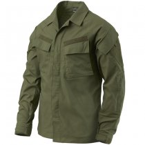 Helikon-Tex Raid Shirt - PolyCotton Stretch Ripstop - Olive Green - 3XL