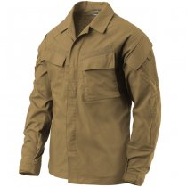 Helikon-Tex Raid Shirt - PolyCotton Stretch Ripstop - Coyote - 3XL