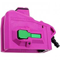 CTM AAP-01 / G-Series GBB HPA M4 Magazine Adapter - Violet x Green Button