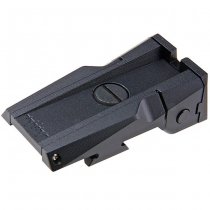 Dr.Black Marui Hi-Capa 5.1 GBB Rear Sight - Black