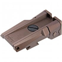 Dr.Black Marui Hi-Capa 5.1 GBB Rear Sight - Tan