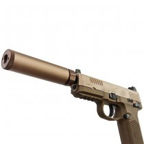 Marui FNX-45 / HK45 Tactical Silencer 16mm CW - Dark Earth