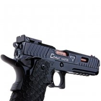 Army Armament R601H Taran Tactical Combat Master Gas Blow Back Pistol - Black