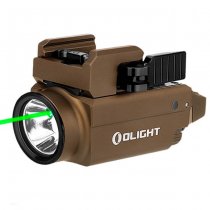 Olight Baldr S Tactical Flashlight & Green Laser - Tan